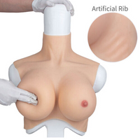 New Generation Realistic Silicone Breastplate Forms for Crossdresser