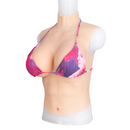 GorgeousU Club Silicone Half Body Breast Forms Huge Fake Boobs for Crossdressers Drag Queen Cosplayer