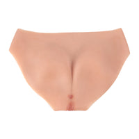 Pantalon en silicone culotte peau réaliste avec faux vagin pénétrable