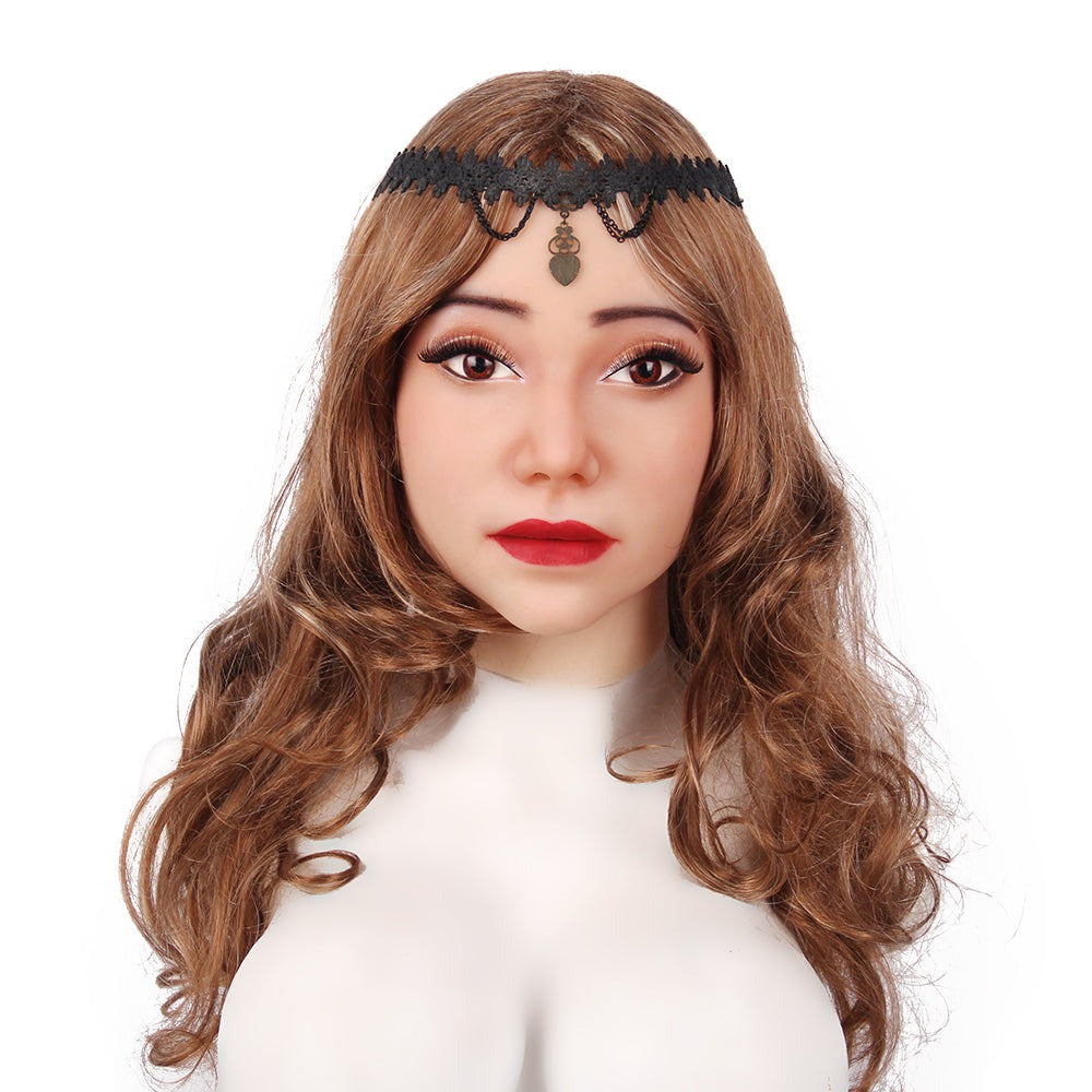 Weibliche Keith-Kopfbedeckungsmasken, handgefertigte, realistische Silikonmaske