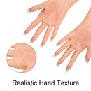 Crossdresser Realistische Silikon-Prothesenhandschuhe Gefälschte Hände bedecken Hautärmel Arm 60 cm