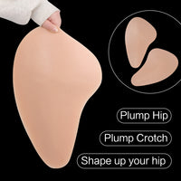 Les coussinets de hanche en silicone améliorent le modelage du corps pour les femmes