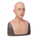 Masque complet réaliste en silicone pour homme adulte