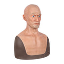 Realistic Old Men Silicone Adult Full Head Mask