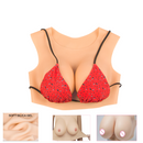 Low-neck Realistic Silicone Breast Forms Artificial Fake Boobs High Discount